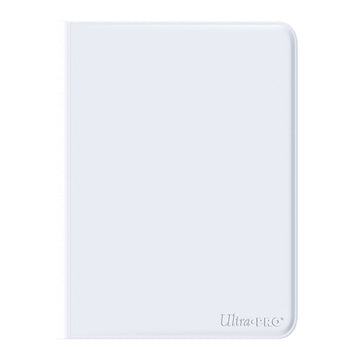 Ultra Pro ULP16176 Pro Zippered Vivid Binder White - 9 per Pocket