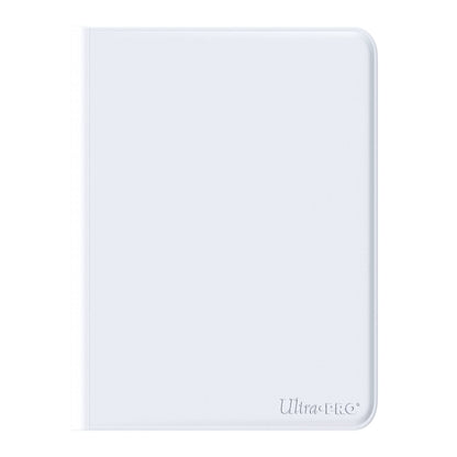 Ultra Pro ULP16176 Pro Zippered Vivid Binder White - 9 per Pocket