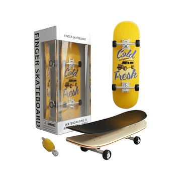 Lently Wood Fingerboards, Mini Fingerboards, 99mmL*29mmW (Big Mouth Cute Dragon) (Cold Fresh)