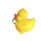 3" Reading Rubber Duck [Sealed Hole, Floats Upright] - Baby Safe Bathtub Bathing Toy