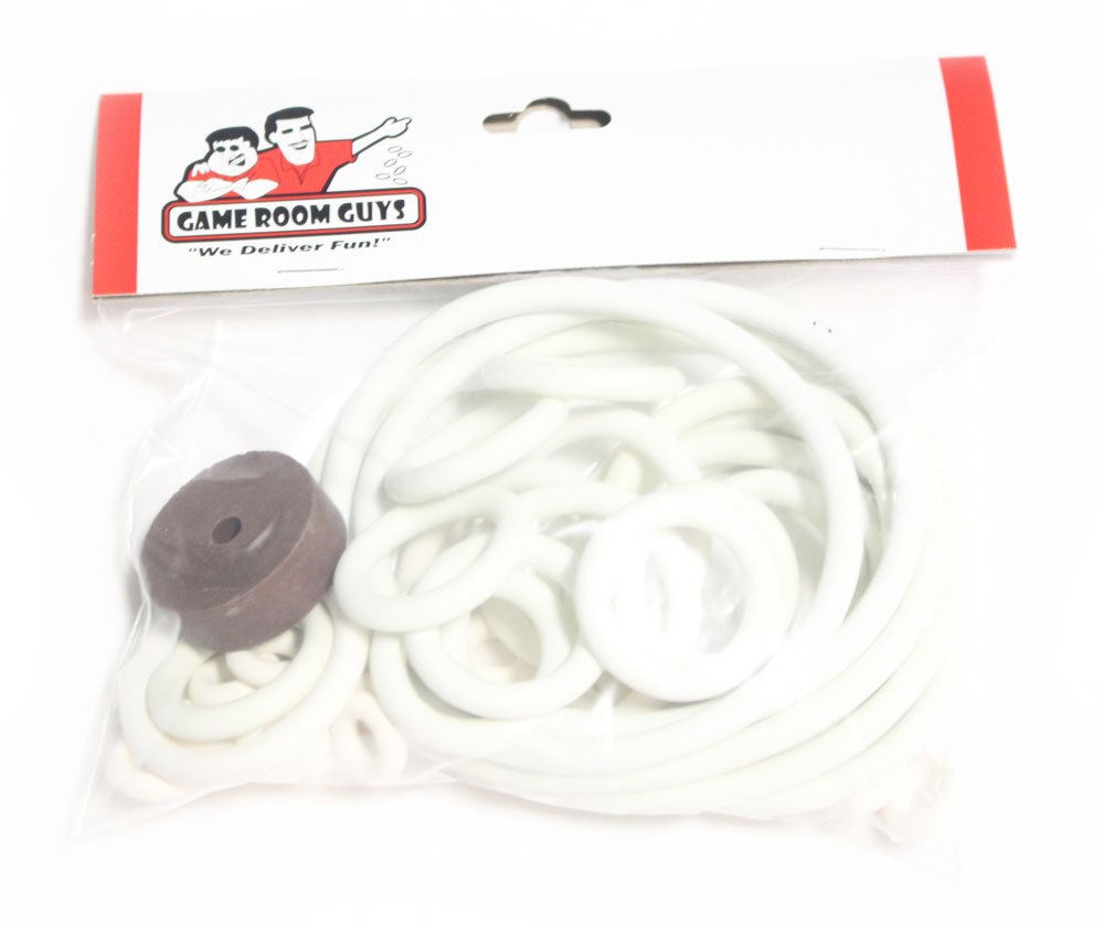Game Room Guys Gottlieb Quartette Pinball White Rubber Ring Kit