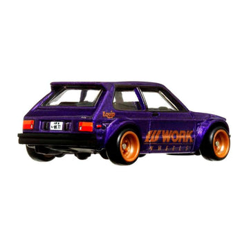 Hot Wheels Car Culture Circuit Legends Vehicles for 3 Kids Years Old & Up, 81 Toyota Starlet Kp61, Premium Collection of Car Culture 1:64 Scale