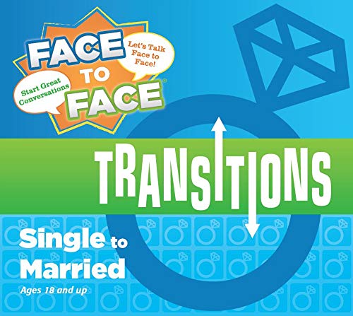 Harvest Time Partners Face to Face Transitions - Single to Married Conversation Card Game - Conversation Starters for Couples, Newlyweds & Premarital