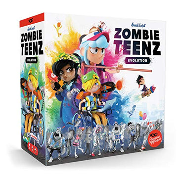 Scorpion Masqué Zombie Teenz Evolution | Sequel to the #1 Kids Game on BoardGameGeek | Cooperative Game for Kids and Families | Ages 8+ | 2 to 4