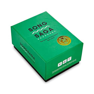 SONG SAGA Music and Stories Card Game | Storytelling Ice-Breaker Game to Share Stories and Soundtrack of Your Life | Conversation Cards For Friends