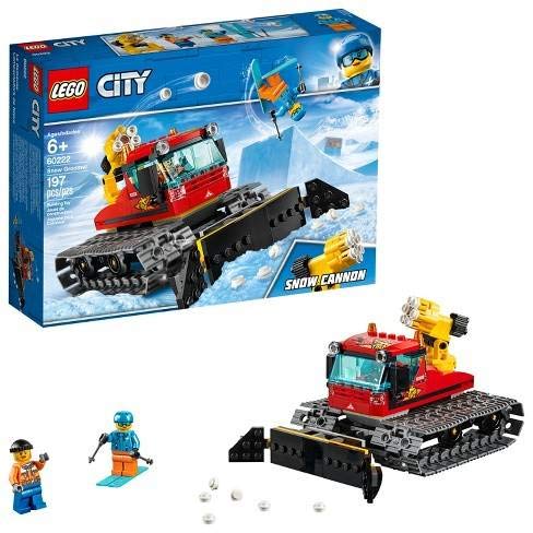 LEGO City Great Vehicles Snow Groomer 60222 Building Kit (197 Pieces)