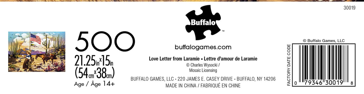 Buffalo Games - Charles Wysocki Love Letter - 500 Piece Puzzle for Adults