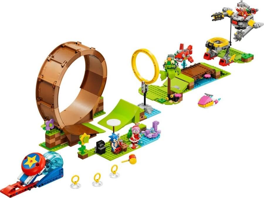 LEGO 76994 Sonic Sonics Looping-Challenge in der Green Hill Zone