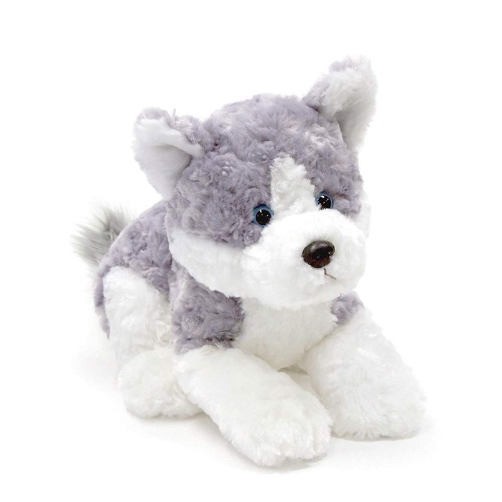 GUND Blitz Husky Dog Stuffed Animal Plush, Gray and White, 14"