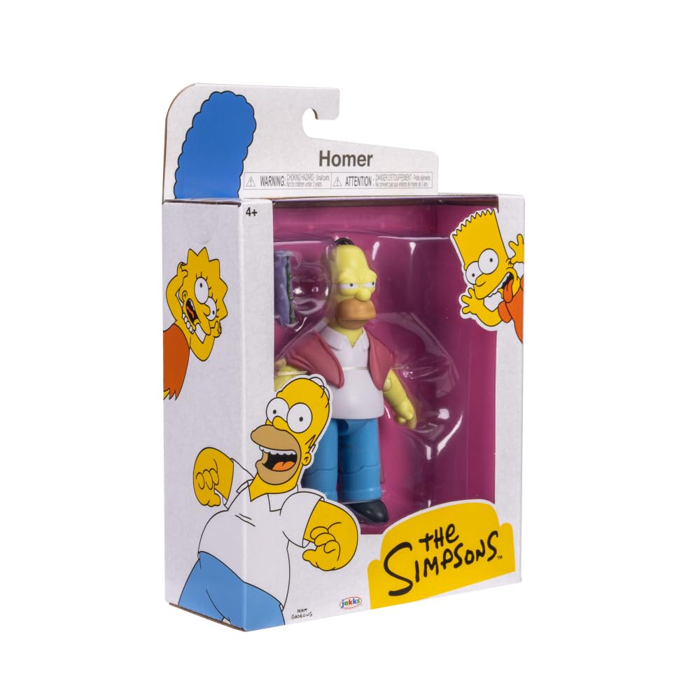 The Simpsons Action Figures 5-Inch Sick Homer with Hoagie