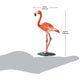 Safari Ltd. Flamingo Figurine - Hand-Painted, Lifelike 3.25" Model Figure - Fun Educational Bird Toy for Boys, Girls & Kids Ages 3+
