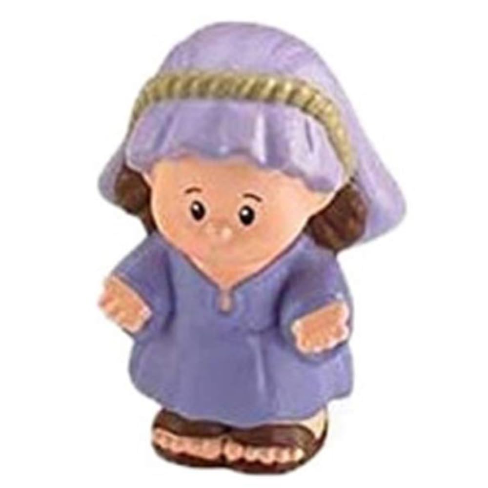 Fisher-Price Replacement Part Little People Christmas Nativity Bible Story Playset J2404 - Replacement Mother Mary Figure