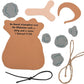 Fun Express David & Goliath Ornament Craft Kit - Makes 12 - Sunday School Crafts for Kids