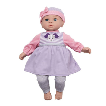 Madame Alexander 14-Inch Sweet Smiles Light Skin Tone Puppy Baby Doll