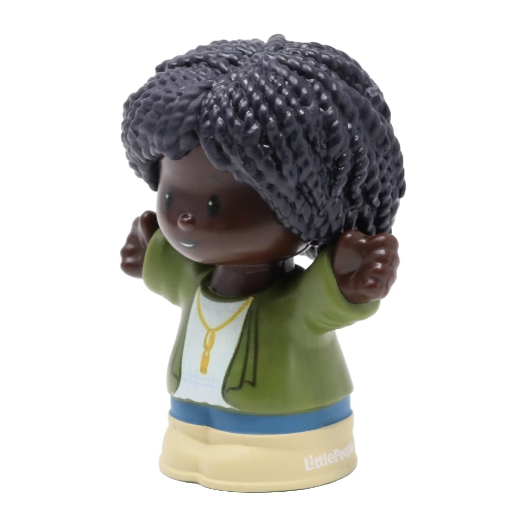 Fisher-Price Replacement Part for Collectible Little People School, Family or Office Playset HVT38 - Replacement African-American Mom Figure