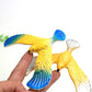 2Pcs Balance Bird with Clear Triangle Stand, Educational Physics Gravity Demonstration, Science Kit