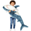 XIGUI 39.5 Inch SharkPlush Toy Pillow,Giant Shark Stuffed Animal,Soft Shark Pillow Cushion Shark Plush Pillow Chubby Stuffed Shark Toy,for Home Room