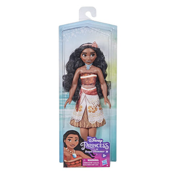 Disney Princess Royal Shimmer Moana Doll, Fashion Doll with Skirt and Accessories, Toy for Kids Ages 3 and Up