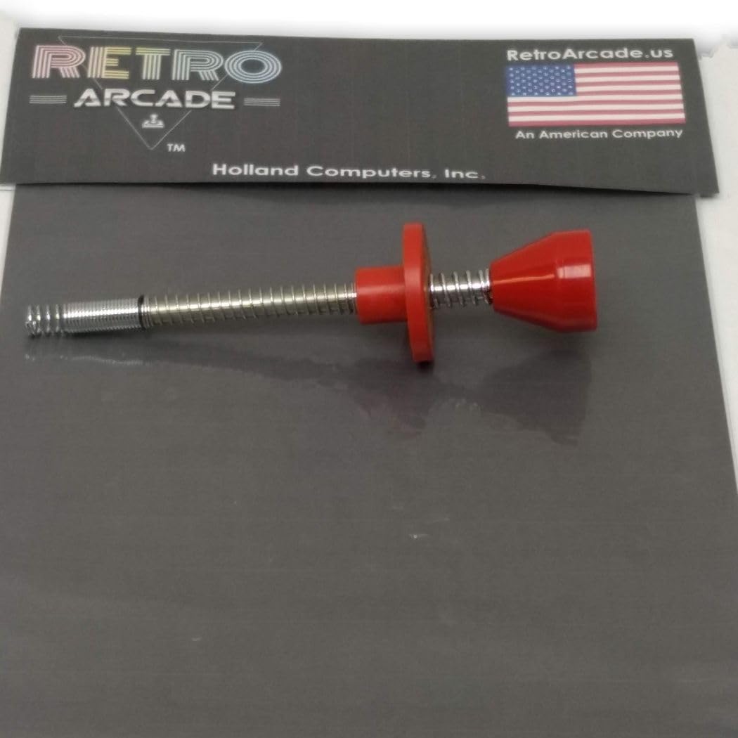RetroArcade.us Universal Pinball Ball Shooter Assembly with Rod Spring