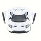 KiNSMART - 2017 Ford GT 1:38 Scale 5" Die Cast Model Toy Super Car (White)