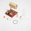ENGINEDIY Steam Engine Kits That Works, Mini Swing Type Steam Engine with Boiler DIY Kit, Metal Engine Model Kits for Adults to Bulid