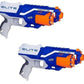 NERF N-Strike Elite Disruptor 6 Dart Rapid Fire NERF Gun Blaster Shoots 90 ft! (Twin Pack)