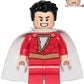 LEGO Superheroes: Shazam Minifigure with Extra Hair and Power Blasts