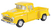 1957 3100 Stepside Pickup Truck Yellow Timeless Legends Series 1/24 Diecast Model Car by Motormax 79381y