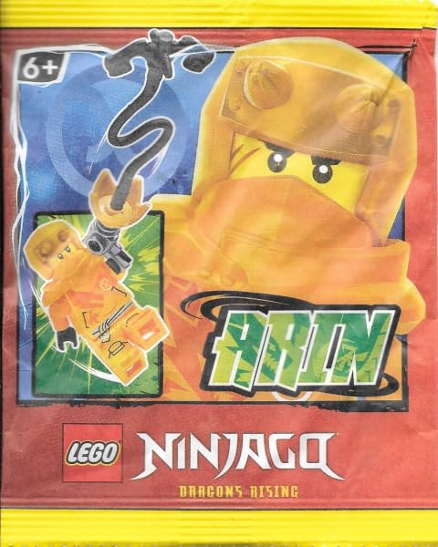 LEGO Ninjago Dragons Rising: Arin Minifigure with Grappling Hook