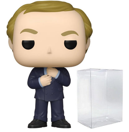 Funko Pop! TV: Frasier - Niles Crane Vinyl Figure (Bundled with Compatible Pop Box Protector Case), Multicolored, 3.75 inches
