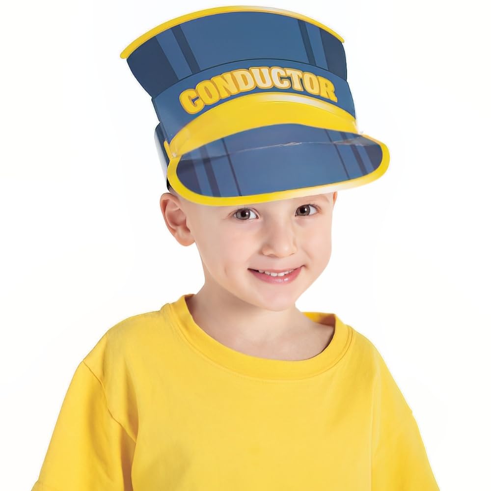 Fun Express TRAIN PARTY HAT - Apparel Accessories - 8 Pieces