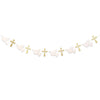 Eurteka Christening Dove and Cross Banner