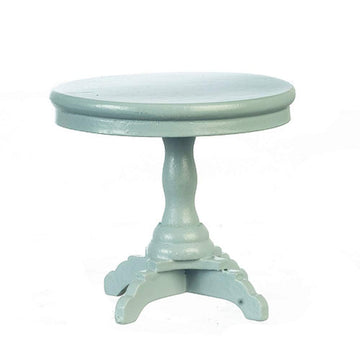 Classics by Handley Dollhouse Miniature Round Gray End Table