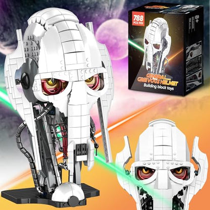 HiztoBlo General Helmet Building Set, Restore Classic Building Blocks Model, Home Ornament Decorations, for Fans and Children Present (788pcs)