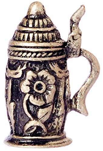 Farrow Industries Dolls House Miniature 1:12 Scale Metal Pub Bar Accessory Beer Stein Ale Tankard
