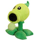 JHESAO 8" Plants and Peashooter Zombies Plush Toys PVZ 1 2 Stuffed Soft Doll Ball Pea Toy New