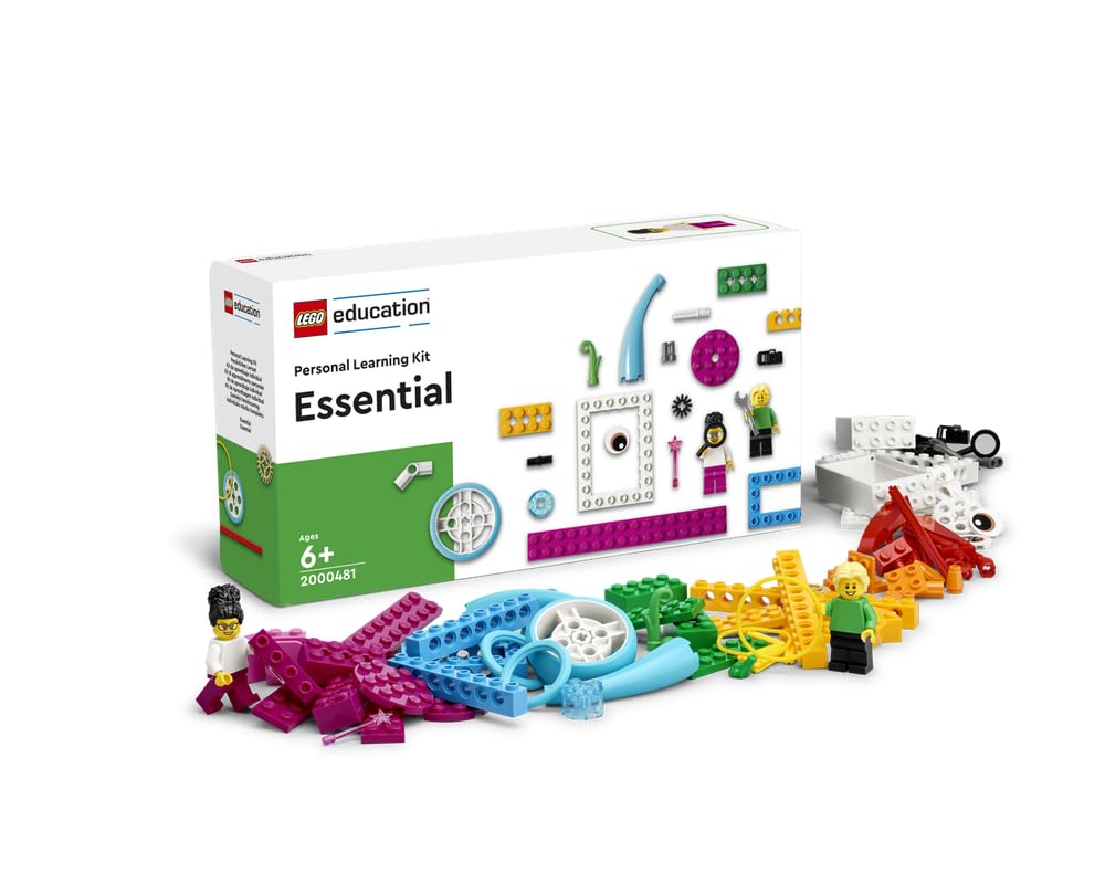 LEGO Education Personal Learning Kit Essential - Kit 2000481-102 Pieces STEM Learning with 102 Pieces and Coding Challenges