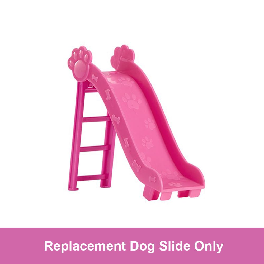 Replacement Part for Barbie Doll Dreamhouse Doll House Playset HMX10 - Replacement Pink Dog Slide