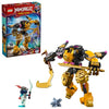 LEGO NINJAGO Arin’s Spinjitzu Battle Mech Building Toy - Ninja Building Set for Kids, Ages 7+ - with Arin, Baby Ryu, & Villain Minifigures - Gift Idea