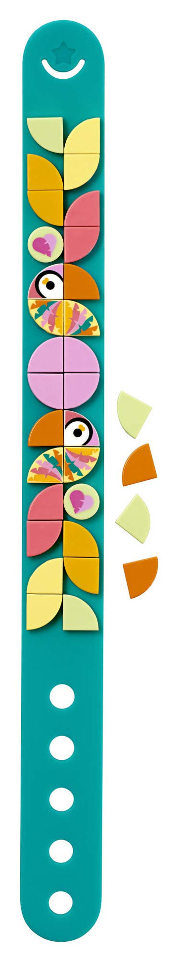 LEGO DOTS Love Birds Bracelet 41912 DIY Craft Bracelet Making Kit, A Fun Craft kit for Kids who Like Making Creative Jewelry, Perfect for a Holiday or