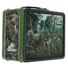 AQUARIUS Jurassic World Fun Box 8 x 6 Inches - Dinosaur Tin Storage Organizer Collectible Merchandise Gift for Kids and Teens