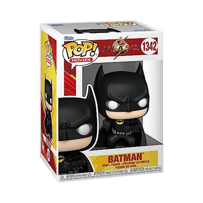 Funko POP! Movies: DC - The Flash - Batman - (Keaton) - DC Comics - Collectable Vinyl Figure - Gift Idea - Official Merchandise - for Kids & Adults