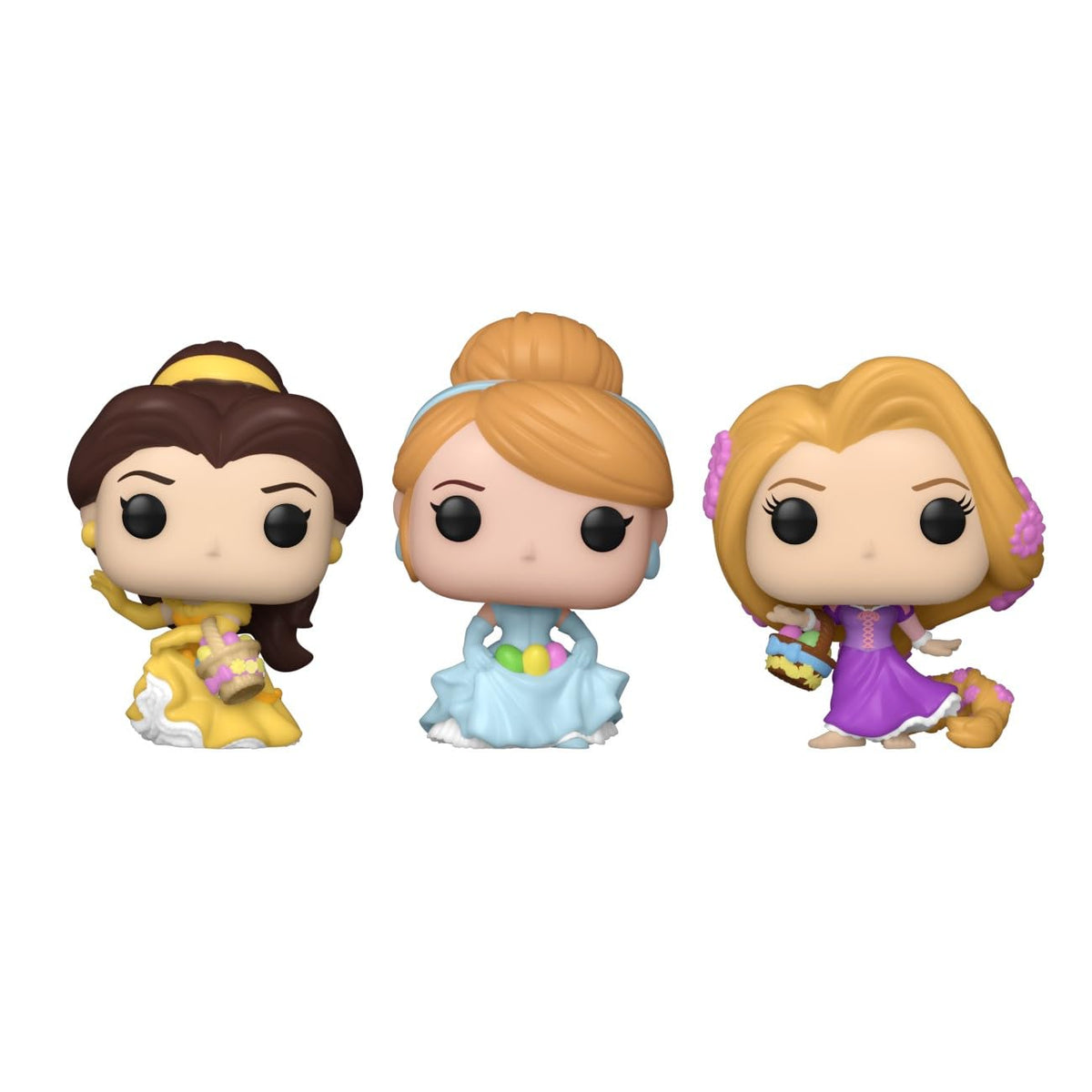 Funko Pocket Pop!: Easter 3-Pack - Belle, Cinderella, Rapunzel