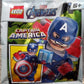 LEGO Superheroes: Captain America Minifig with Jetpack, Tesseract, and Mjolnir
