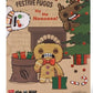 ZURU Fuggler Festive Fuggs 9 inch Soft Plush, Ugly Monster Stuffed Animal Toy with Human-Like Teeth, Multicolored Holiday Theme (Gingerbread)