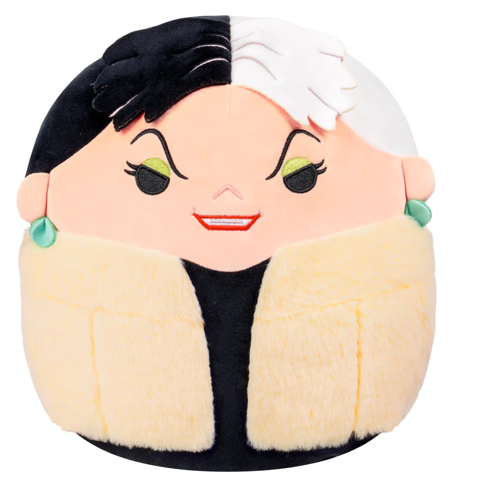 Squishmallows Original 12in Disney Cruella de Vil - Official Jazwares Plush (Medium-Sized)