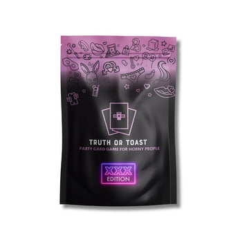 Truth or Toast Extra Spicy Edition | Romantic Playing Card Game for Date Nights, Couples + Wild Parties w/ 75+ Cards & Challenges