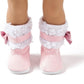 6 Pairs of Doll Shoes Include Boots Leather Shoes Fits 18 Inch American Girl Doll