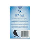 57 Cards Plastic Bird Cards 10th Anniversary Deck. Durable, Waterproof, & No Fraying.