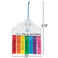 Fun Express All About Me Rainbow Craft Kit VBS 2026-12 Pieces - Multicolor